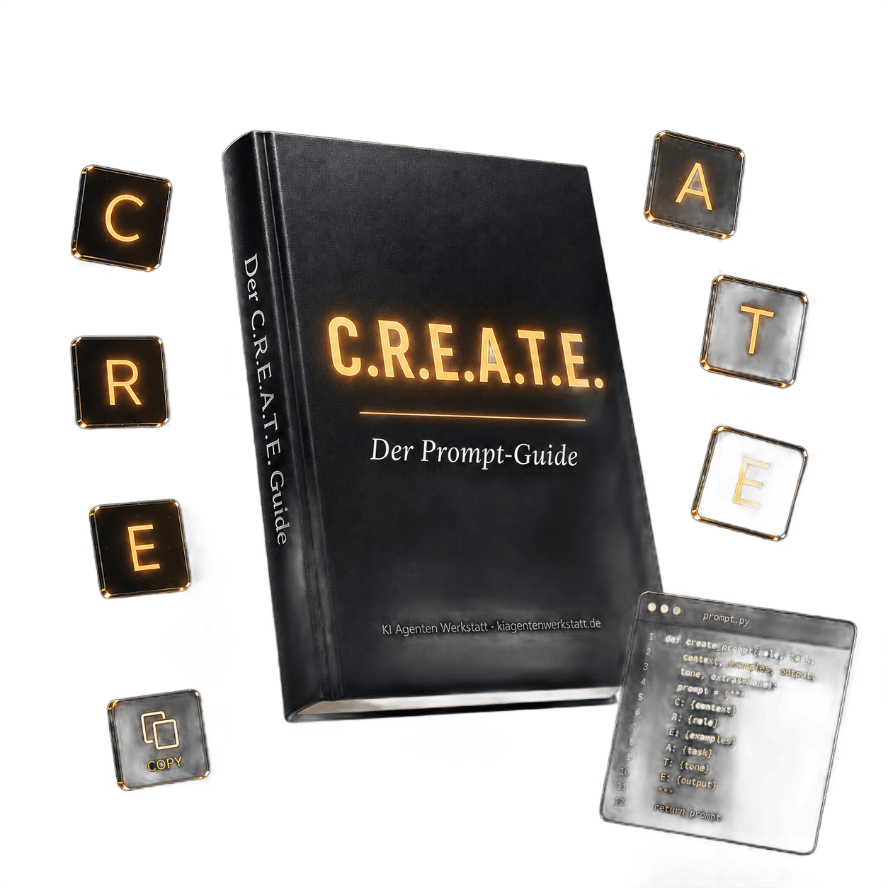 C.R.E.A.T.E. Guide als PDF, der Prompt-Guide der KI Agenten Werkstatt