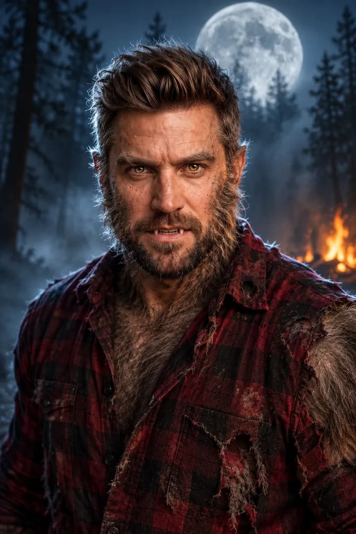 Kai als Werwolf