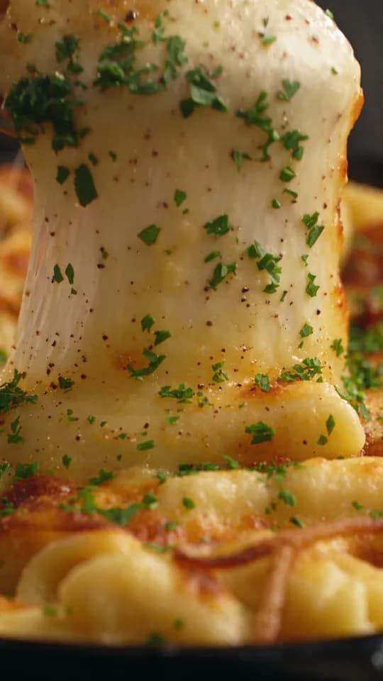 Käsespätzle mit Käsefaden aus Kais KI-Kochvideo