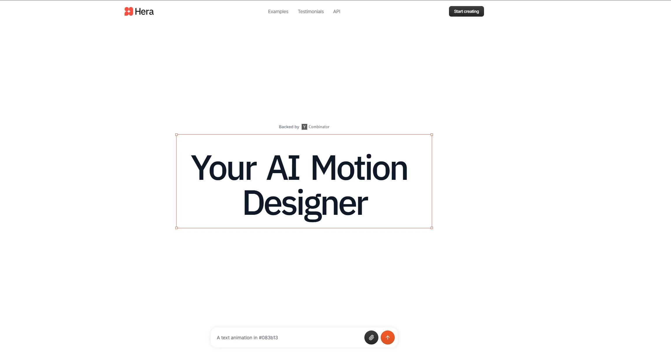 Hera Screenshot, Motion-Graphics